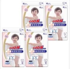 GOONプラス グーンプラス おむつ テープL 54枚×4袋のサムネイル