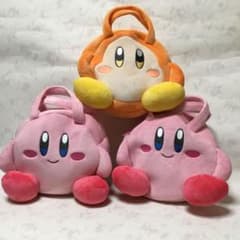 星のカービィ そのまんまぬいぐるみトートバッグ 全2種3体セット