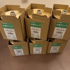 TOSHIBA 水銀ランプ BHRF200-220V160W/T 6個セット - 4