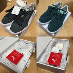 PUMA スウェードVTG 黒、グリーン　2セットのサムネイル