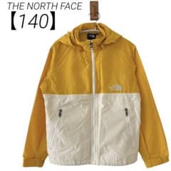 THE NORTH FACE 140cm ナイロンジャケットキッズアウター黄色