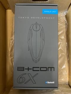 B+COM SB6X シングルユニット　ブラック　ビーコム　bcomのサムネイル