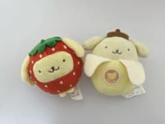 ポムポムプリン　いちご　バナナ　マスコットのサムネイル
