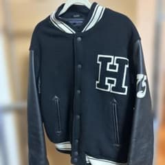 スタジャン Hロゴ 85番 ブラックのサムネイル