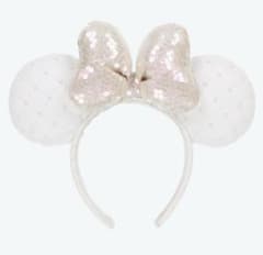 ディズニー カチューシャ キルティングホワイトのサムネイル