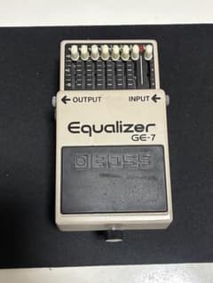 BOSS GE-7 Equalizer ギターエフェクター 本体のみ - メルカリ