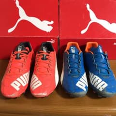 サッカースパイク 2足　プーマ　エヴォスピード3 26.0cmのサムネイル