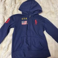POLO RALPH LAUREN パーカー S ネイビー USAのサムネイル