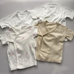 UNIQLO 赤ちゃん本舗 ベビー 肌着 4点セット 短肌着 50 60のサムネイル