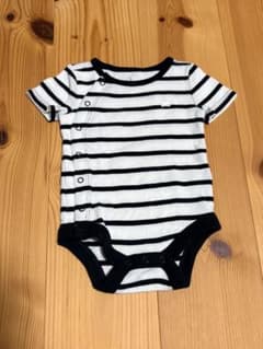 baby gap ストライプロンパース 50cm 0-3ヶ月のサムネイル