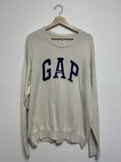 GAP クルーネックニット セーター ベージュ メンズのサムネイル