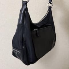 美品】PRADA ワンショルダーバッグ 三角ロゴプレート アーカイブ 