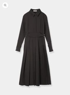 L'AUBE BLANC Asymmetry pleats Dressのサムネイル