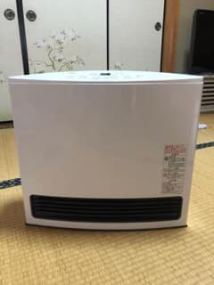 ノーリツ ガスファンヒーター 都市ガス 5メートルガスホース付きのサムネイル