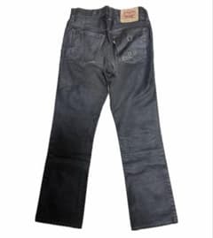 古着 Levis 517-03 コーティングデニム 29 ブラック 270A35 - メルカリ