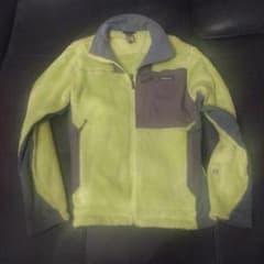 Patagonia フリースジャケット ライムグリーンのサムネイル