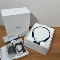 ジャンク品】Shokz OpenRun S803 骨伝導イヤホン ブルー - メルカリ