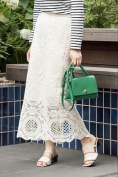 ♡JILL STUART♡サークルレースロングタイトスカートのサムネイル