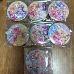 プリキュアオールスターズ BIG缶バッジ 7点セット - メルカリ