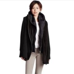 美品☆ダブルスタンダードクロージング☆中綿ダウン／ボア 2ウェイ アウター 38のサムネイル