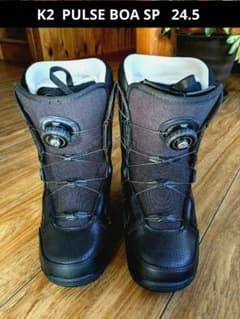 美品　K2 ケーツー スノーボード ブーツ 24.5　PULSE BOA SP 美品 K2 ケーツー スノーボード ブーツ 24.5 PULSE BOA SP - メルカリ