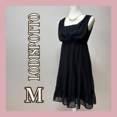 LODISPOTTO Mサイズ ブラック ワンピース 結婚式 パーティー　キャバ