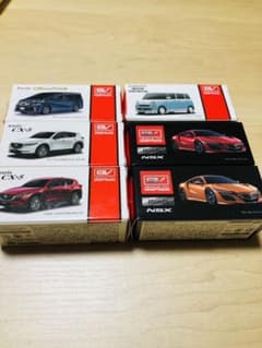 ミニカー6台＊Honda.DAIHATSU.Mazda.TOYOTAのサムネイル