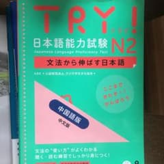 TRY (トライ) !日本語能力試験 : 文法から伸ばす日本語 N1 TRY!…のサムネイル