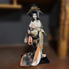 日本人形 大きい 舞妓 芸者 置物 昭和レトロ 工芸品 伝統工芸 美術