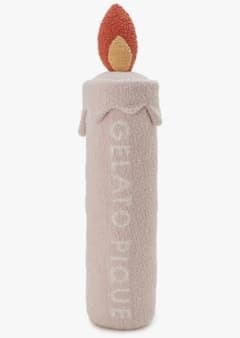 未使用 ジェラートピケ キャンドル クッション ピンク ろうそく モコモコ 未使用 ジェラートピケ キャンドル クッション ピンク ろうそく