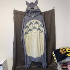 激レア】廃盤 大人用 となりのトトロ 着ぐるみ パジャマ コスプレも