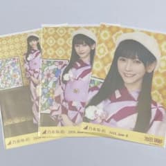 乃木坂46 池田瑛紗 浴衣 2026 生写真 3種コンプ - メルカリ