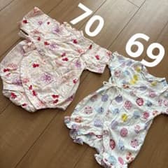 ベビー甚平　2点セット　70サイズのサムネイル