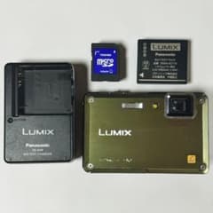 Panasonic LUMIX DMC-FT1 防水 動作確認済 SDカード付 - メルカリ