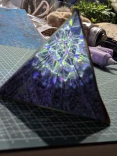 キューブプリズム 手作り3D万華鏡のサムネイル