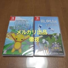 新品未開封　ウォブリーライフ　ヒューマン フォール フラット　switch
