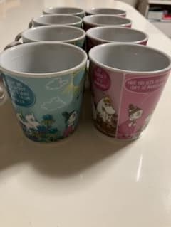 ムーミンカップ　８個セットのサムネイル