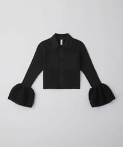 CFCL FLUTED ORNAMENT CROPPED SHIRTカーディガン - メルカリ