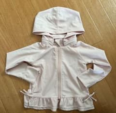 ピンク フード付き ラッシュガード 90センチのサムネイル