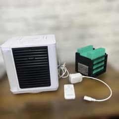 ここひえ COCOHIE R7 25013-J 冷風機 卓上クーラー ホワイト - メルカリ