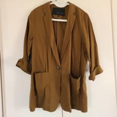 YECCA VECCA ブラウン テーラードジャケット