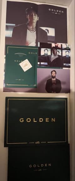 JUNG KOOK GOLDEN アルバム セットのサムネイル