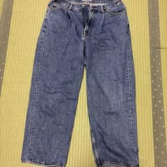 RAGEBLUEワイドレッグデニムパンツ ブルー系のサムネイル