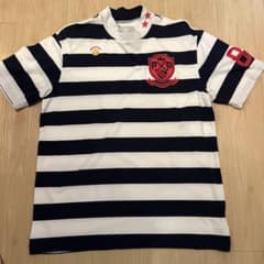 【日本製】PEARLY GATES ストライプシャツ P-89 PEARLY GATES ストライプシャツ 89 サイズ5 - メルカリ