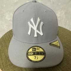 New Era 59FIFTY グレー NYキャップ 7 1/8のサムネイル
