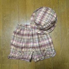 メゾピアノ 130 56 キュロット 帽子のサムネイル