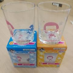 치코 짱에 꾸짖는 선택할 수있는 유리 치코 짱 유리 컵 치코 찬 반다이