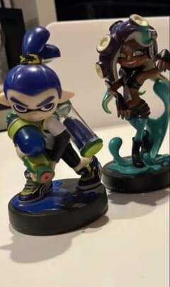 amiibo Splatoon Iida and Boy (Blue) 2-piece set for sale