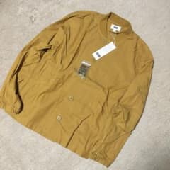 UNIQLO U リブブルゾン　マスタード　ユニクロユー　新品のサムネイル