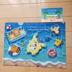 ポムポムプリン ヒルトン広島コラボ クリアファイル - メルカリ
